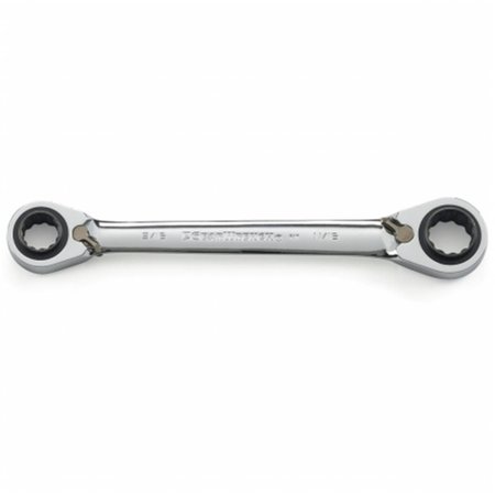 Gearwrench Gearwrench KD85202 QuadBox Ratcheting Wrench; 0.56 x 0.62 & 0.68 x 0.75 in. KD85202